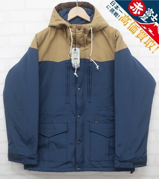 KH3J1036/未使用品 BLUCO 60/40 MOUNTAIN PARKA OL-047-022 ブルコ マウンテンパーカー