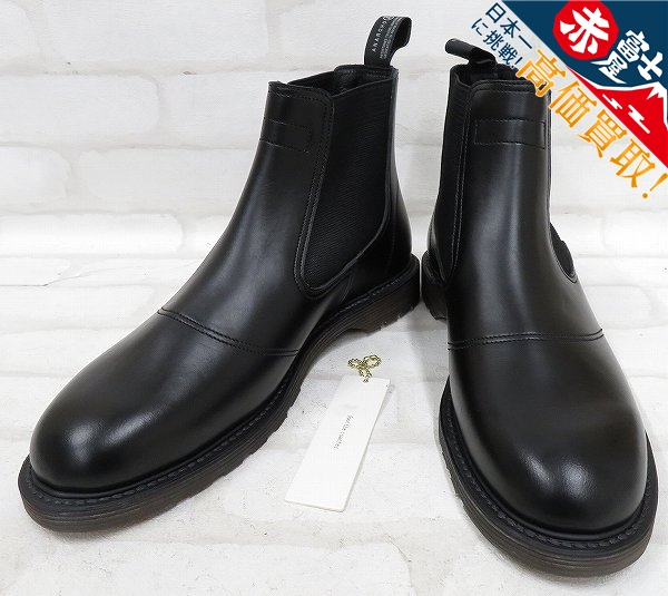 KH2S3652/未使用品 footthecoacher S.S.SIDEGORE BOOTS フットザコーチャー サイドゴアブーツ