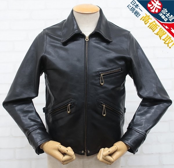 2J5551/Dapper's Lot 1274 30s ホースハイドレザースポーツジャケット ダッパーズ