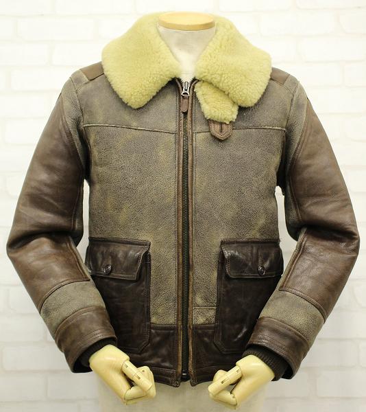 RRL D-2 ムートンレザージャケット
