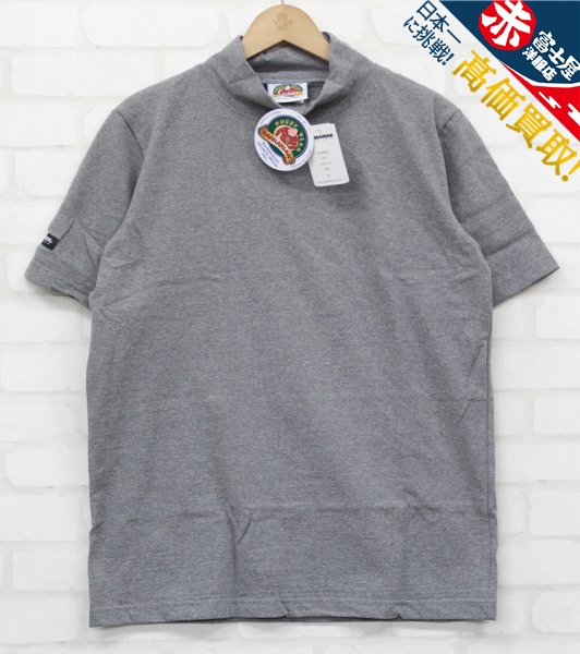 3T0962-2/新品 バーバリアン 17ss 半袖モックネックシャツ BARBARIAN