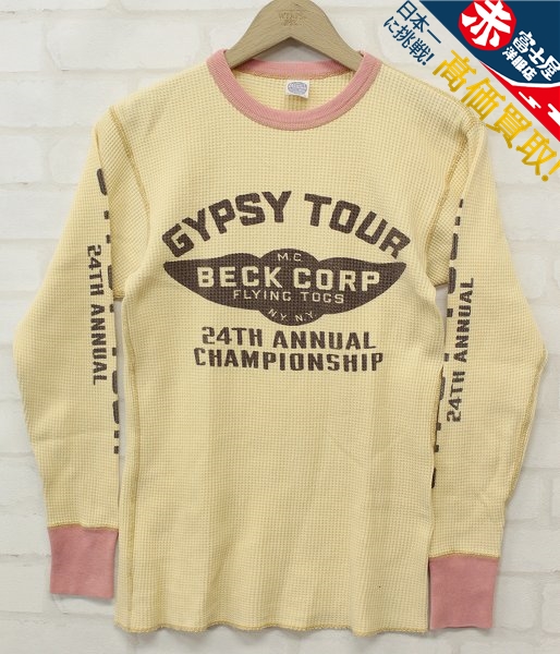 2T5854【送料164円】未使用品 トイズマッコイ BECK 長袖サーマルTシャツ TOYS MｃCOY