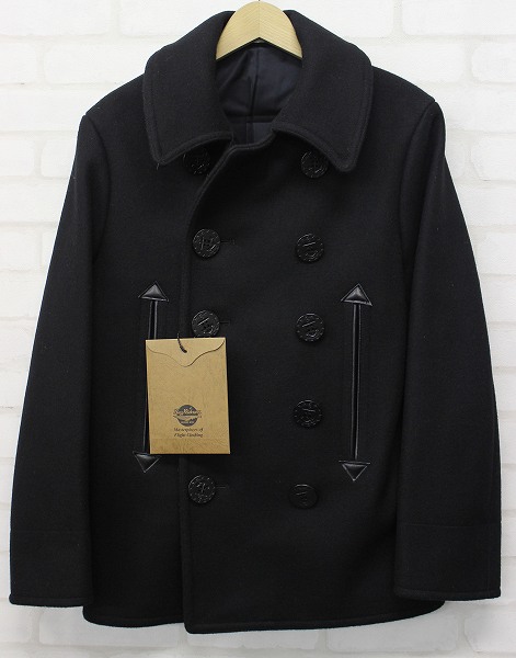 未使用品 バズリクソンズ 36oz Pコート ギブソンモデル