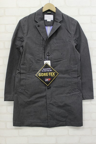 新品 ナナミカxゴアテックス チェスターフィールドコート GORE-TEX