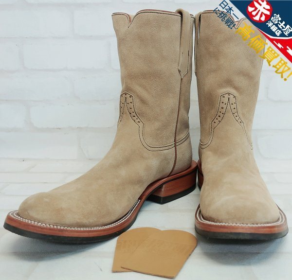 1S7671/未使用品 リオスオブメルセデス 福禄寿特注 Skydog ローパーブーツ Rios of Mercedes