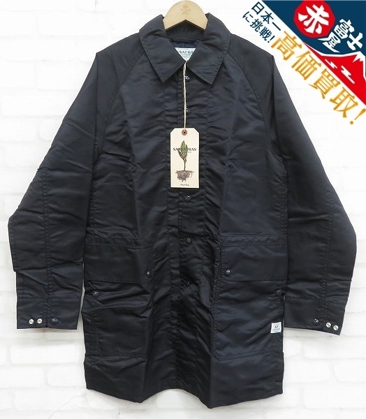 KH6T2797/未使用品 ササフラス フォールリーフコート ナイロンツイル SASSAFRAS Fall Leaf Coat+ Nylon Twill SF-201697