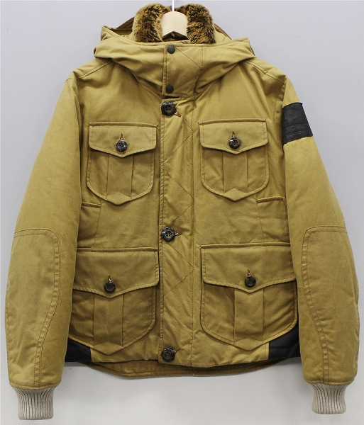 ヒストリックリサーチ ワックスコットンダウンジャケット