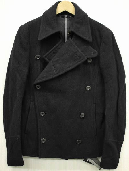 未使用品 カズユキクマガイ カシミヤ混Pコート