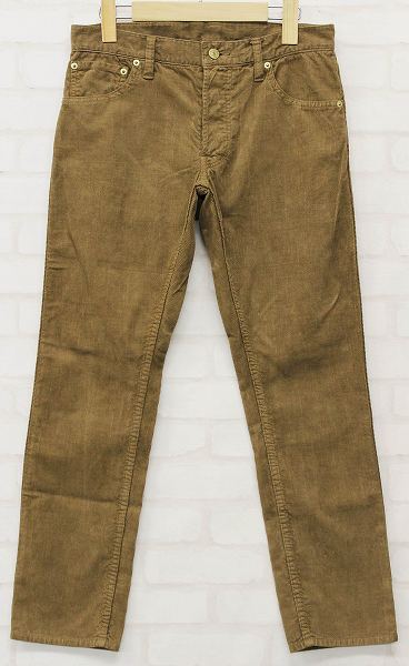 未使用品 visvim FLUXUS 10 SLUB CORDROY コーデュロイパンツ ビズビム ヴィズヴィム 1