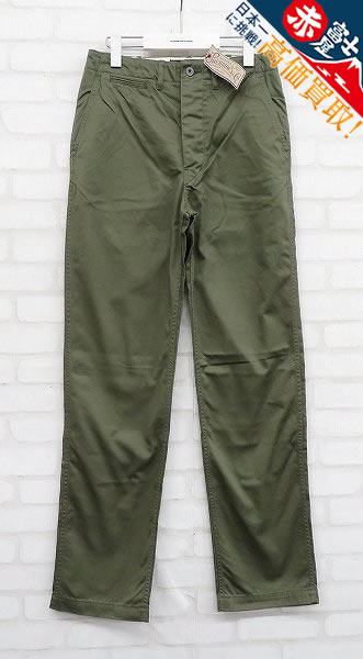 SU2P8452/未使用品 フェローズ アーミートラウザーズ M-41 PHERROW'S U.S.ARMY TROUSERS チノパン