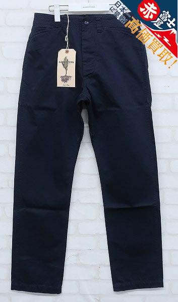 2P6152/新品 ササフラス ディギンパンツ ウエストポイント