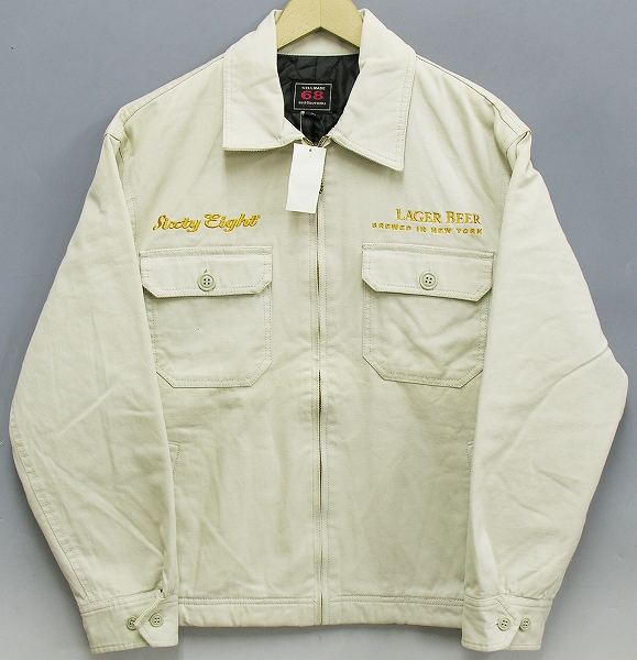 2T1685/新品 68&ブラザーズ 中綿ワークジャケット 68&BROTHERS