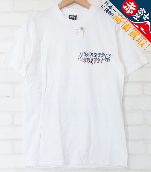 5T1219/未使用品 ステューシー ALEXIS ROSS 半袖Tシャツ メキシコ製 STUSSY