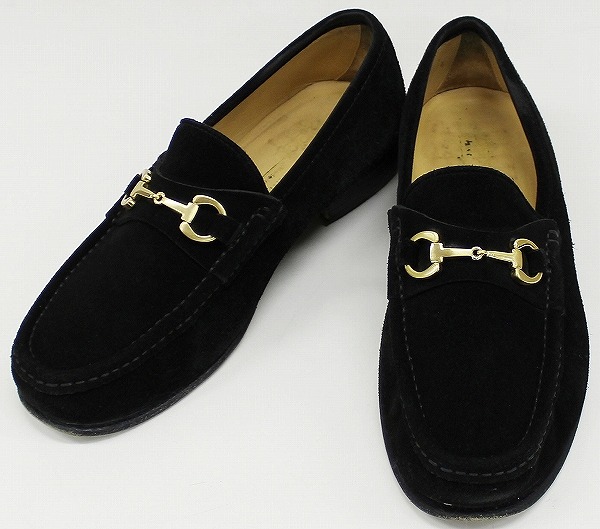 RENATO PAGNANINI スエードビットローファー