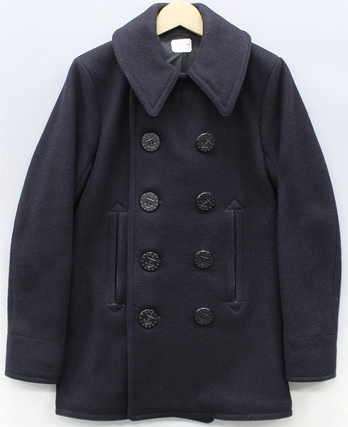 リアルマッコイズ US NAVY 10ボタンPコート REALMcCOY'S