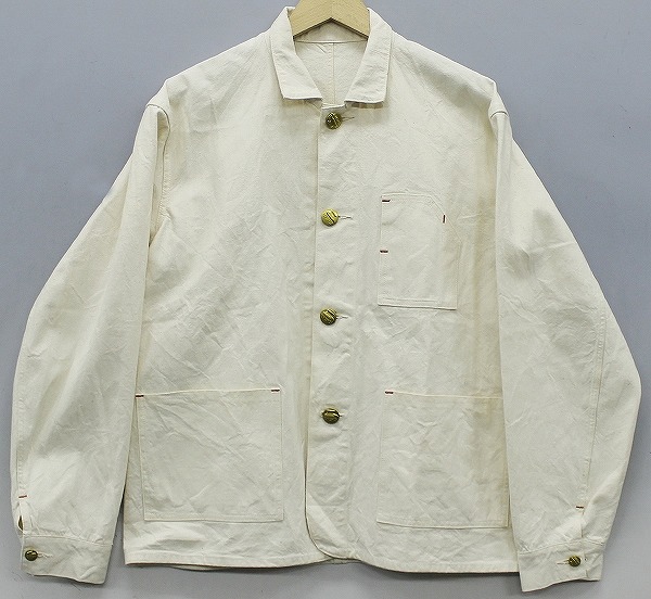 未使用品 AtLast&Co ホワイト カバーオール アットラスト