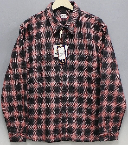 フラットヘッド HN-64W ヘビーネルシャツ THE FLATHEAD