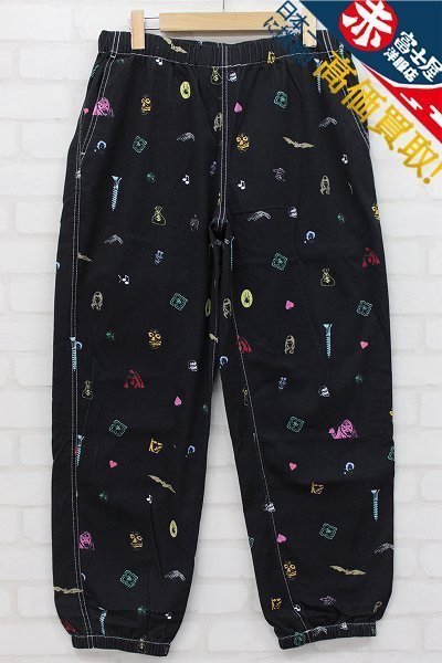 KH2P1300/新品 Supreme 19ss Deep Space Skate Pant Black シュプリーム ディープスペーススケートパンツ