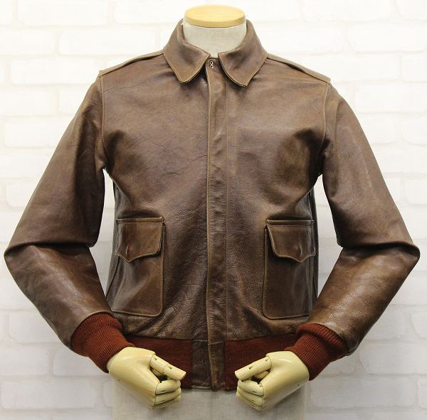 1J2567o/バズリクソンズ A-2 レッドシルク BR80092 BUZZRICKSON'S