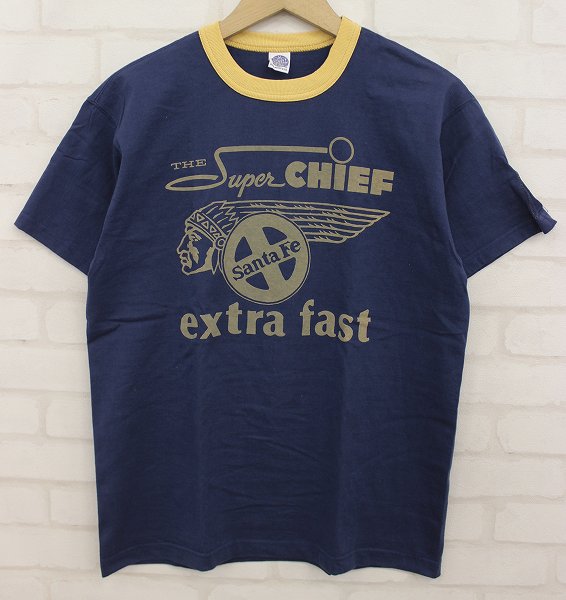 SU3T0110【クリックポスト対応】トイズマッコイ SANTAFE THE SUPER CHIEF 半袖Tシャツ TOYSMcCOY