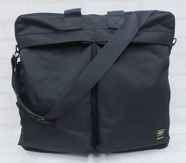1B4440/未使用品 footthecoacher×PORTER ヘルメットバッグ フットザコーチャー×ポーター HELMET BAG