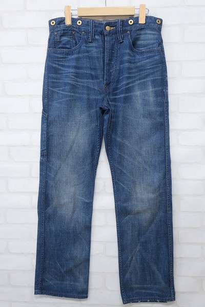 SU1P9542/RRL R61 シンチバックペインターデニム USA製