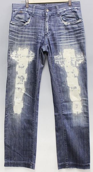 ドルチェ&ガッバーナ 16CLASSIC ダメージ加工デニム