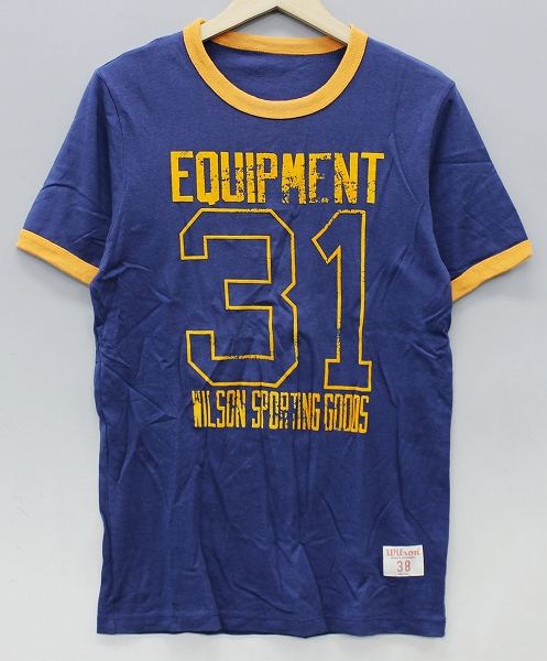 ウィルソン 半袖リンガーTシャツ WILSON