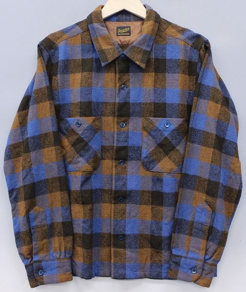テンダーロイン T-WOOL SHT P チェックウールシャツ