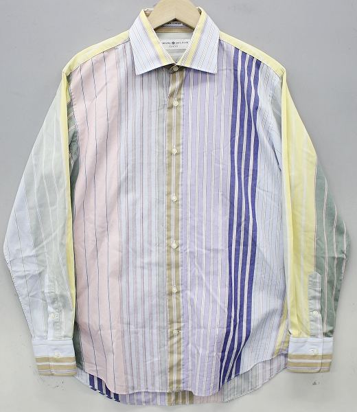 エヴィス YAMANEDELUXE マルチストライプシャツ EVISU