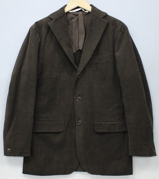 Jjt5875/エディフィス×TESSUTI SONDRIO モールスキンジャケット