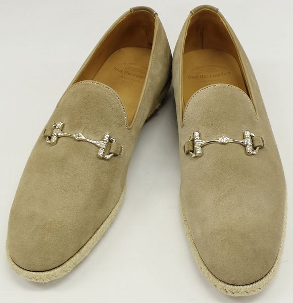 未使用品 footthecoacher BONE BIT LOAFER エスパドリーユ